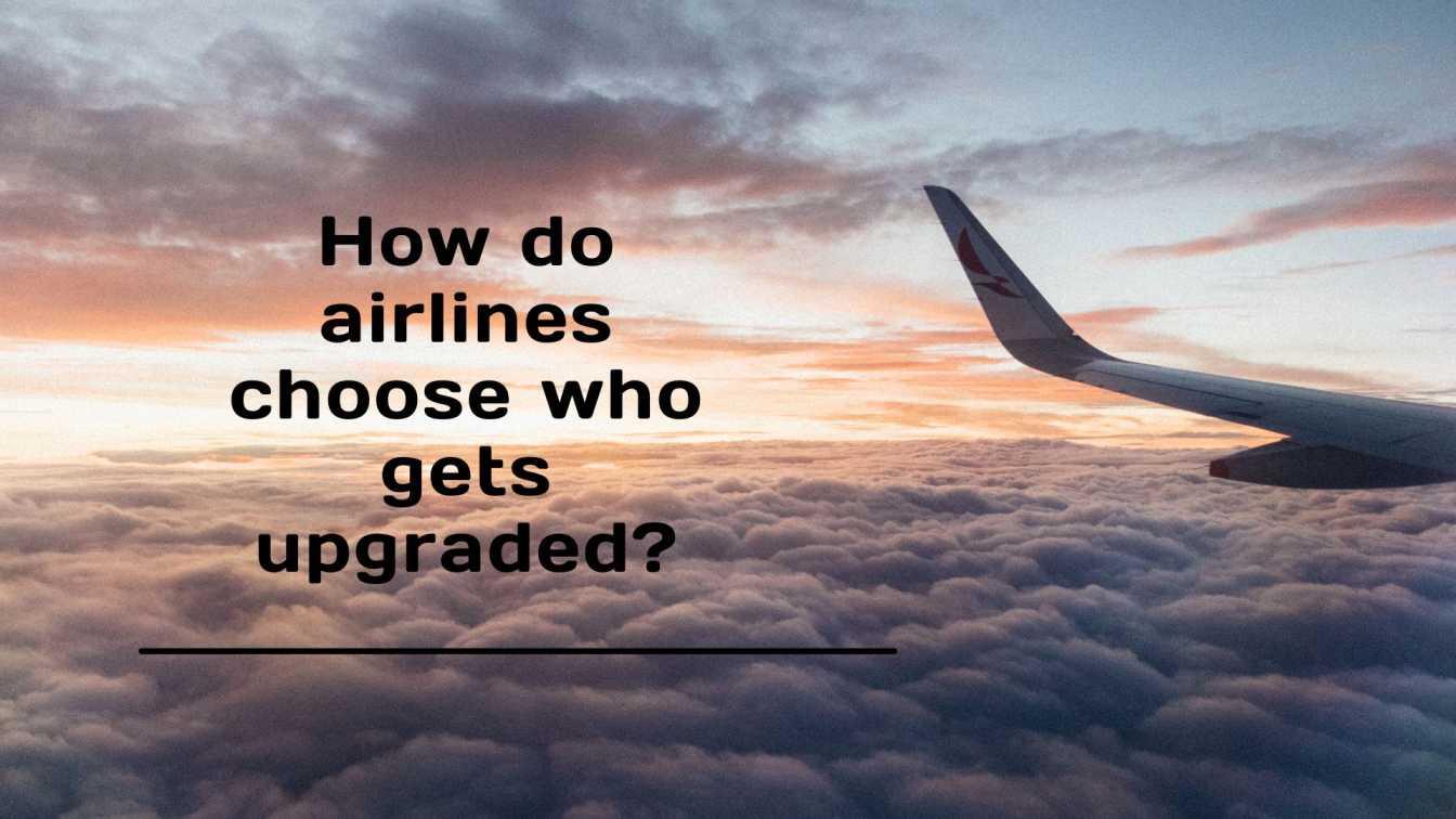 How are flight upgrades chosen?